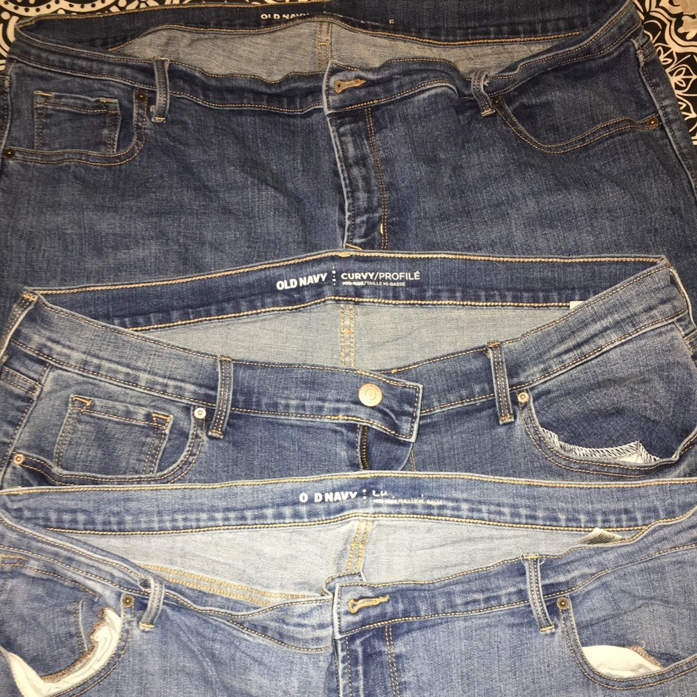 Old Navy curvy jeans